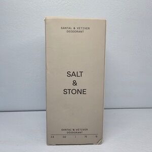 SALT & STONE Santal & Vetiver Aluminum Free Deodorant 2.6 oz